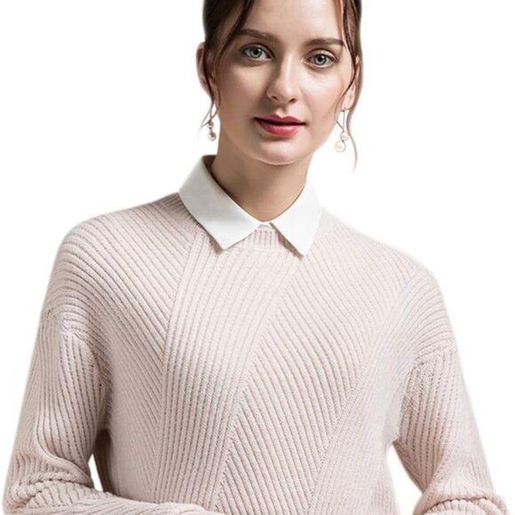 Fake Collar Detachable Collar Blouse Dickey Half Shirts Peter Pan Collar - Picture 5 of 7